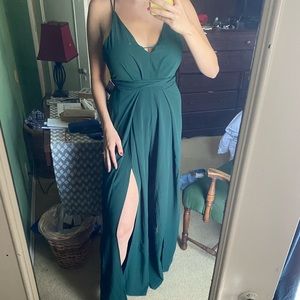 Fancy Green Jumpsuit